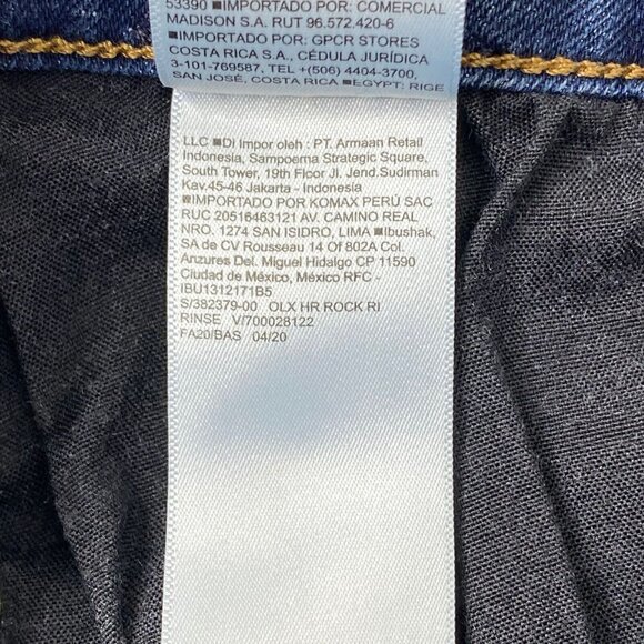 Old Navy Rockstar size 8 Petite High Rise Super Skinny Secret Slim Blue Jeans - Picture 10 of 10